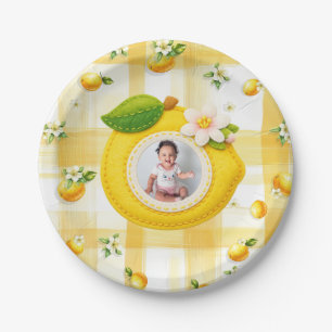 Squeeze the day - Lemon theme Paper Plates