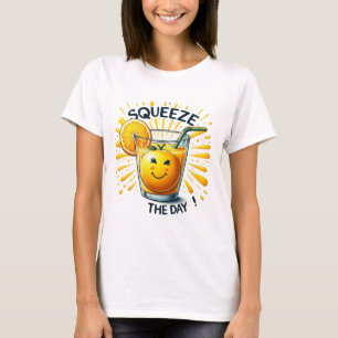 Squeeze The Day Orange Juice T-Shirt