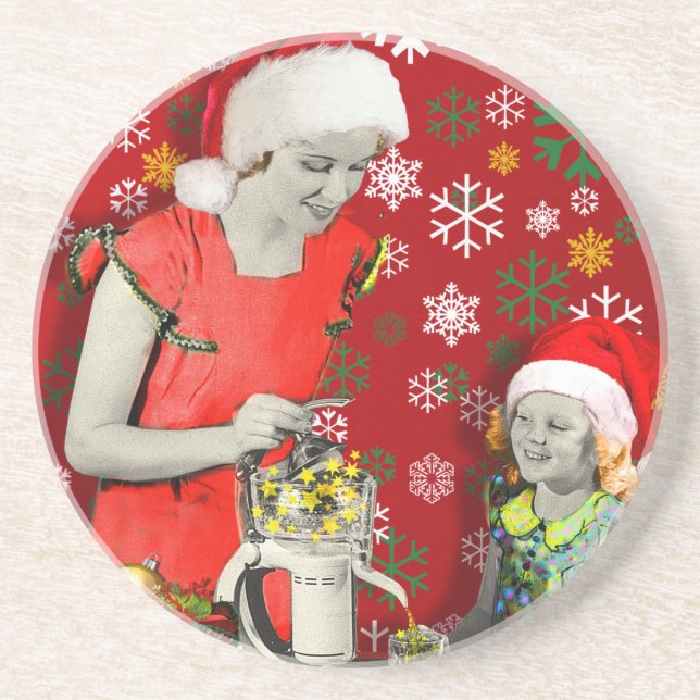 Squeeze your Xmas Coaster (Front)