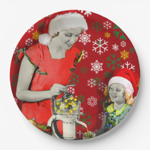 Squeeze your Xmas Paper Plates