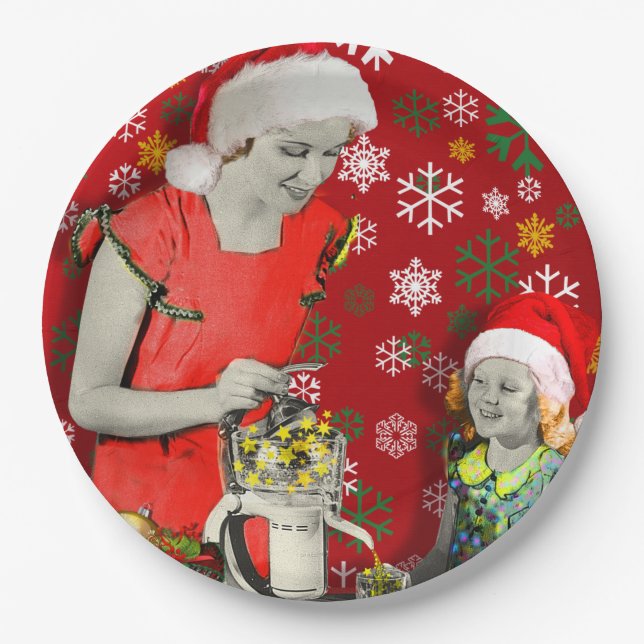 Squeeze your Xmas Paper Plates (Front)