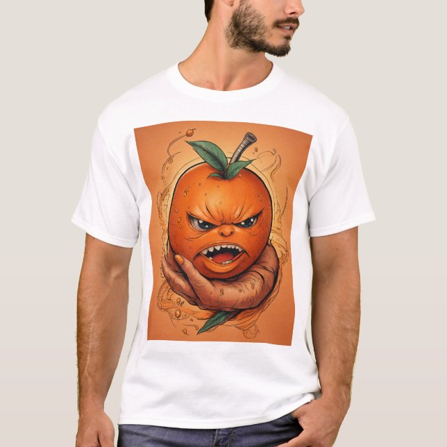 Squeezed Love  Tattoo Art in Motion T-Shirt (Front)