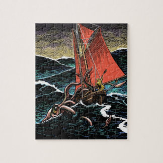 Squid Attack Puzzle