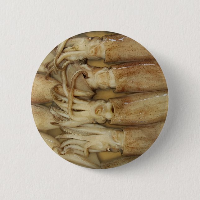 Squid - Calamari Button (Front)