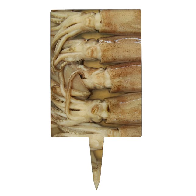 Squid - Calamari Cake Topper (Front)