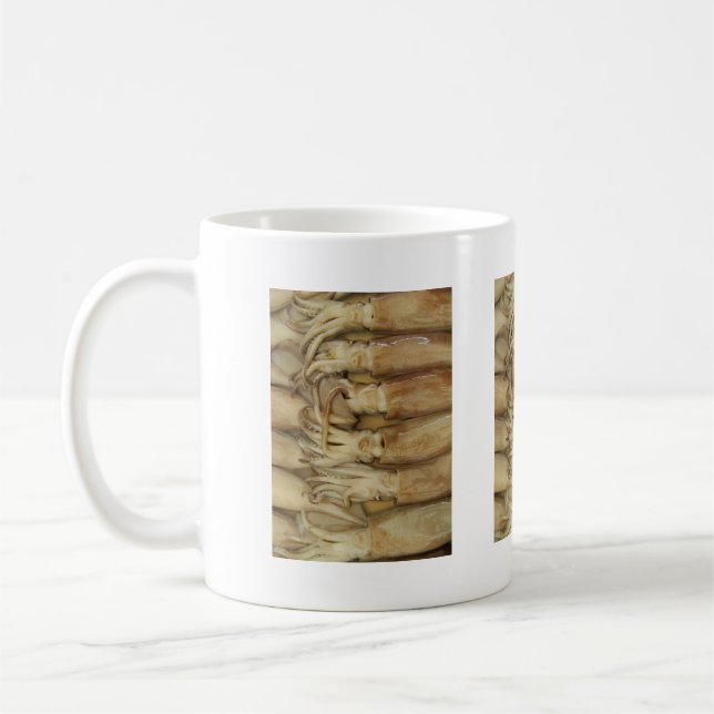 Squid - Calamari Coffee Mug (Left)