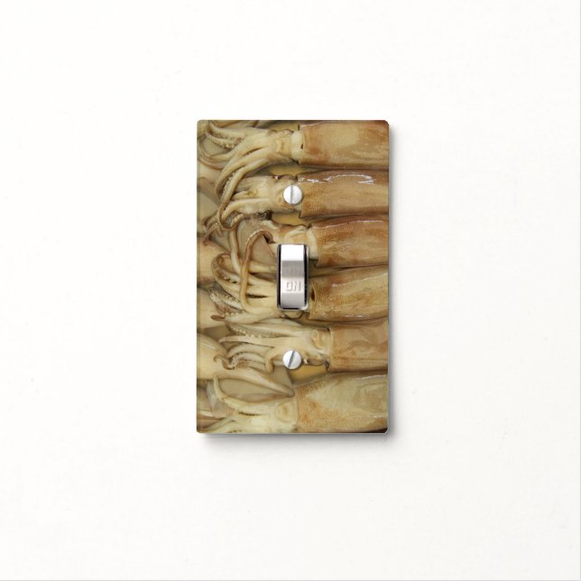Squid - Calamari Light Switch Cover (In Situ)