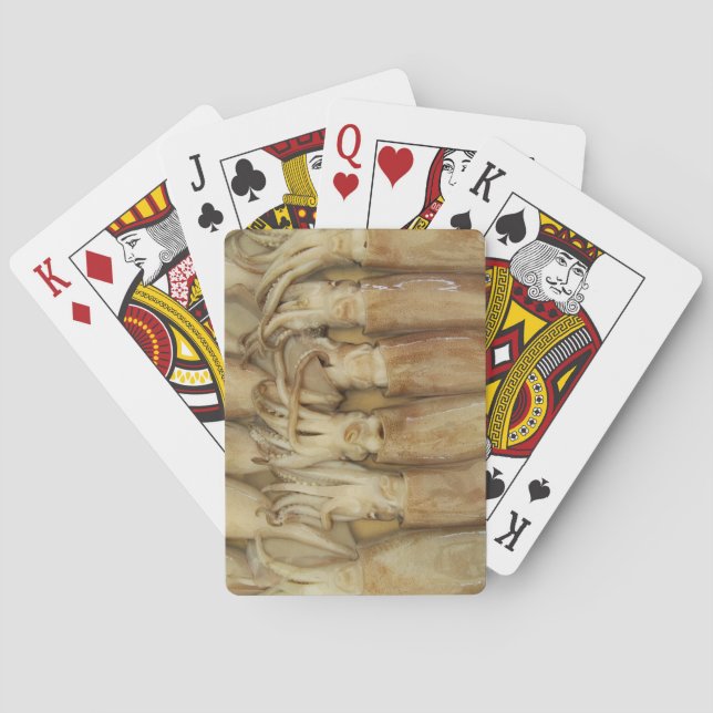 Squid - Calamari Poker Cards (Back)