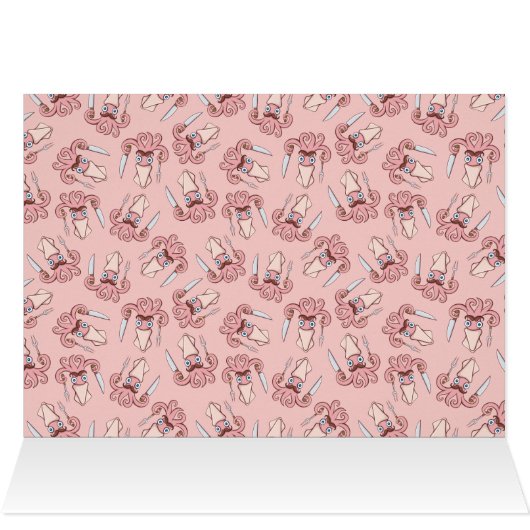 Squid Chef Cartoon (Inside Horizontal (Top))