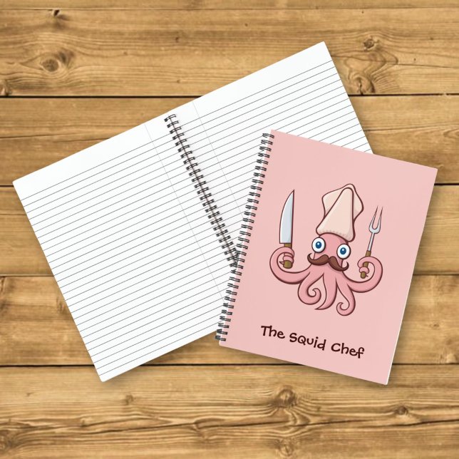 Squid Chef Cartoon Notebook (Creator Uploaded)
