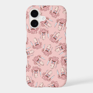 Squid Chef Cartoon Pattern iPhone 17 Case