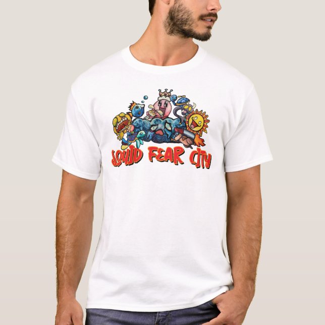 Squid Fear City Graphic Tee (Front)