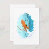 squid graphic design (Front/Back)