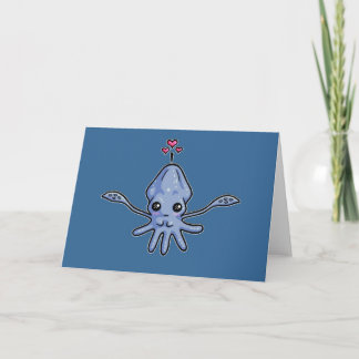 Squid Love Card