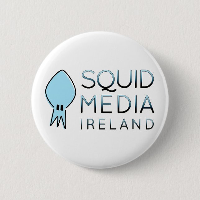 Squid Media Badge Button (Front)