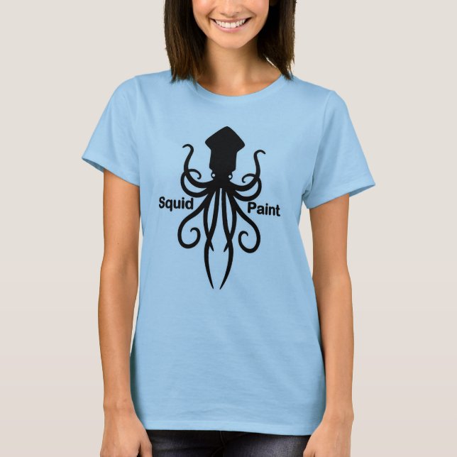 Squid Paint  T-Shirt (Front)