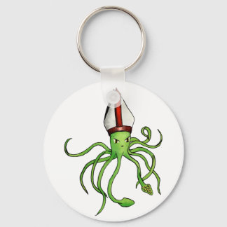 Squid Pope Keychain