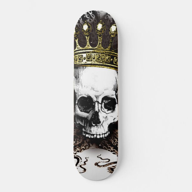 Squid Skull King Skateboard Deck (Front)