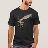  The Cephalopod: Octopus, Squid, Cuttlefish, and Nautilus T-Shirt  : Clothing, Shoes & Jewelry