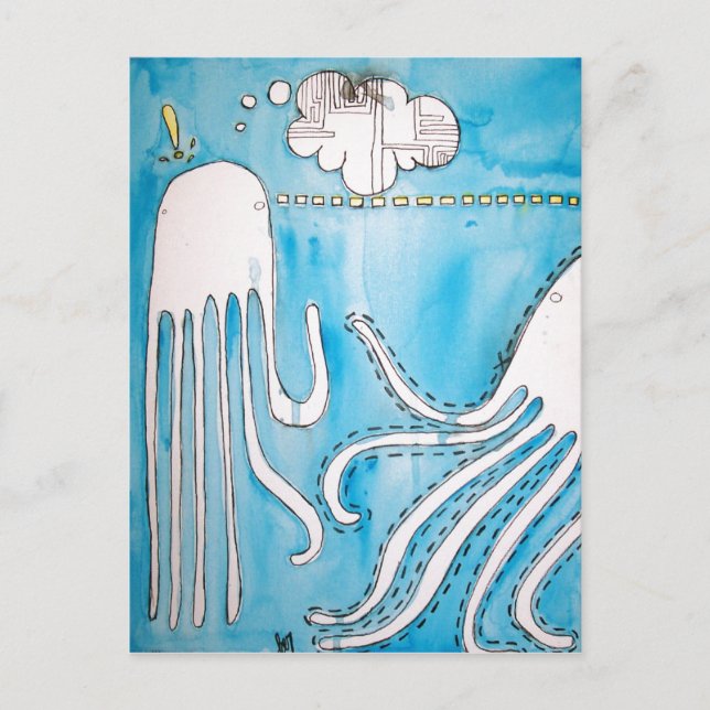 Squid Talk Postcards 1 (Front)