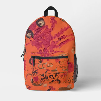 Squid Tatoo -The Right Kind of Crazy Printed Backpack
