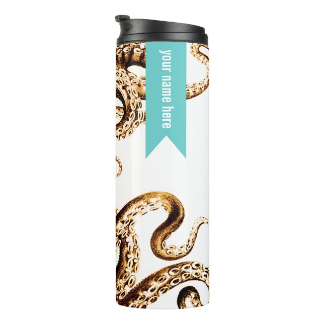 Squid Tumbler Turquoise (Rotated Right)