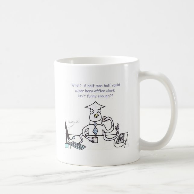 Squidman Limited Edition Coffee Mug (Right)