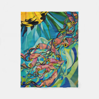 Squids Blanket by Patrick Moran