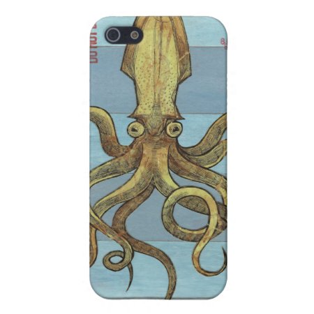Squids Of The Deep Iphone 4 Case