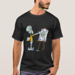 Squidward Paintings In His House T-Shirt