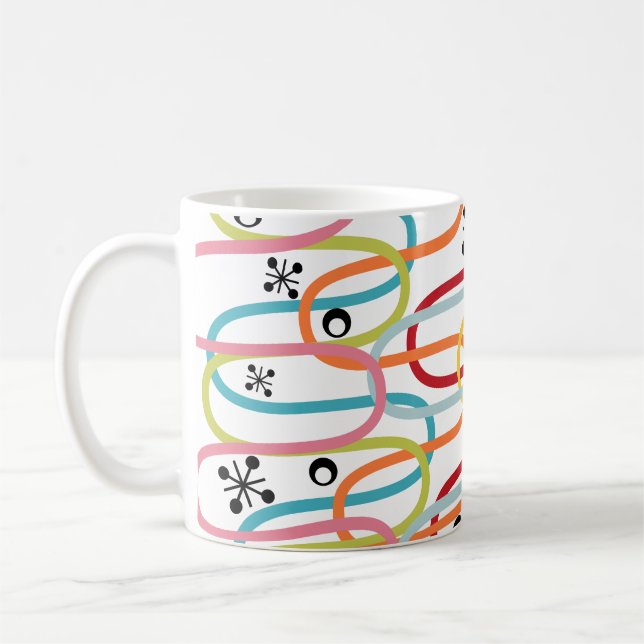 Squiggles Coffee Mug (Left)