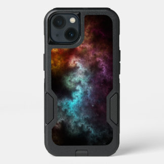 Squiggley Nebula Star Dust Cloud CRQENH iPhone 13 Case