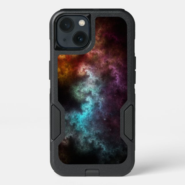 Squiggley Nebula Star Dust Cloud CRQENH Otterbox iPhone Case (Back)