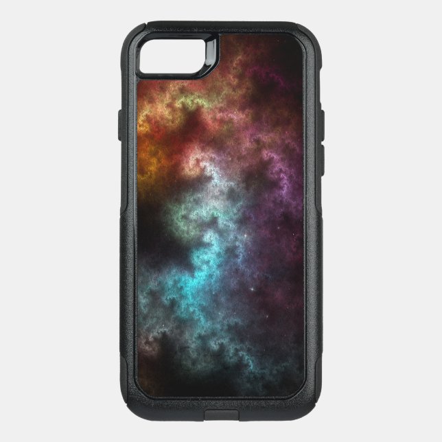 Squiggley Nebula Star Dust Cloud CRQENH Otterbox iPhone Case (Back)