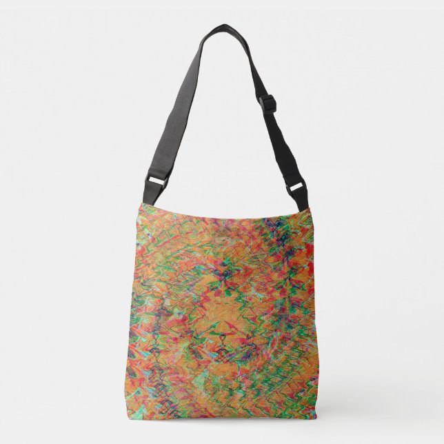 Squigglin' moments....... crossbody bag (Front)