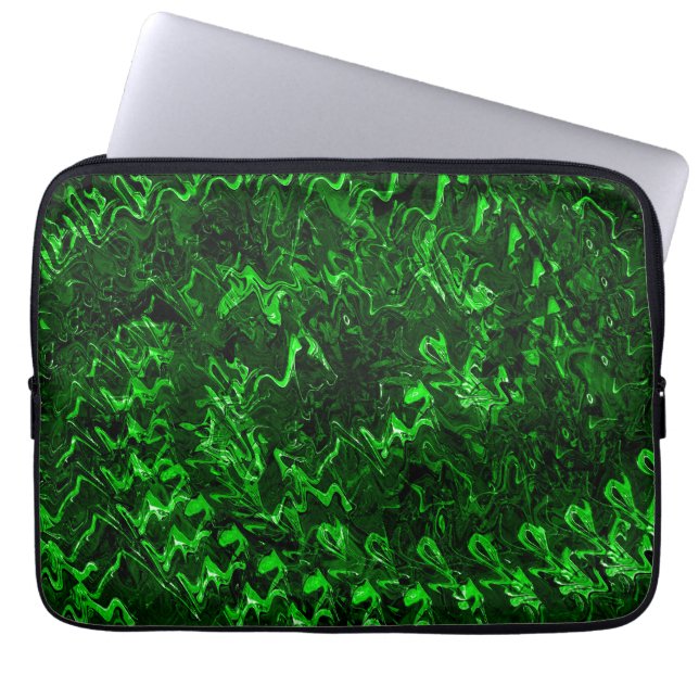 Squiggly Garden...... Laptop Sleeve (Front)