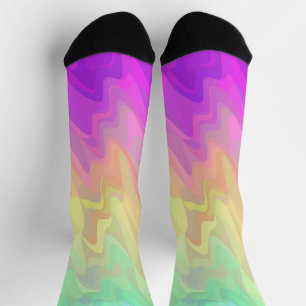 Squiggly Gradient Socks