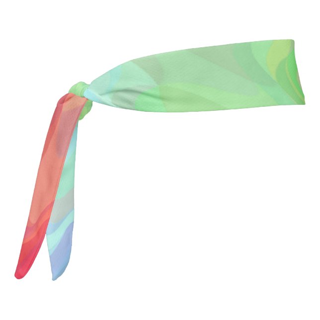 Squiggly Gradient Tie Headband (Rotate 270)