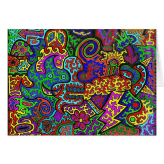 Squiggly Madness Cards