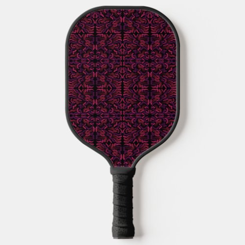 Squiggly Pinkies Abstract Pattern Design Pickleball Paddle