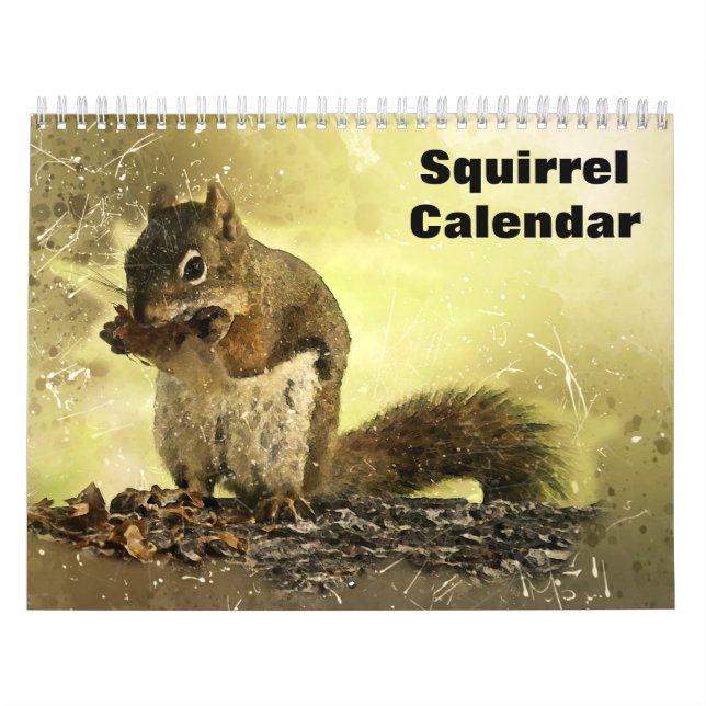 Squirrel 2027 calendar (Cover)
