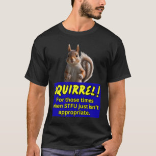 Squirrel 2 Sticker T-Shirt