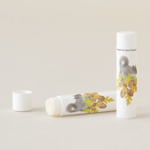 Squirrel Acorns  Lip Balm