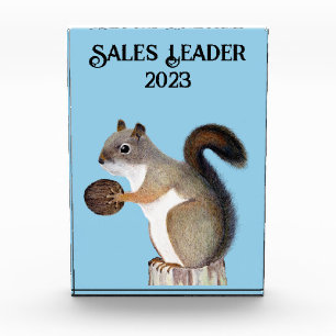 Squirrel Acrylic Award