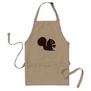 Squirrel Adult Apron