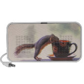 Squirrel and Coffee Cup Mini Speaker (Front)