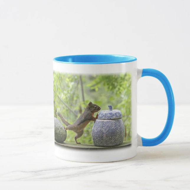 Squirrel and Cookie Jar Mug (Right)