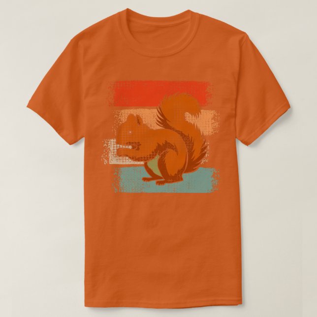 Squirrel Animal Forest 2 T-Shirt (Design Front)