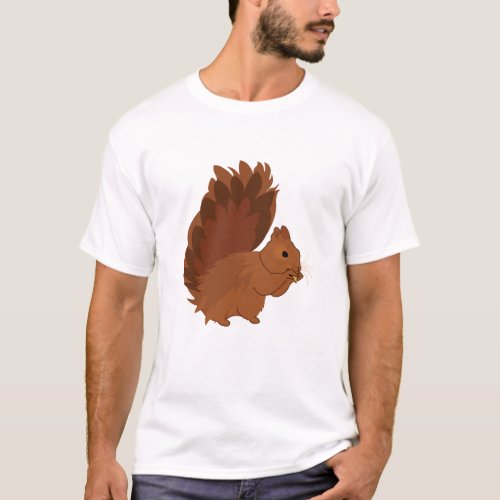 Squirrel Animal Rodent T_Shirt