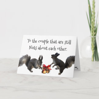 Squirrel Anniversary Card